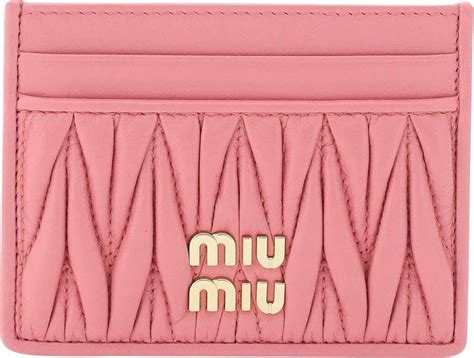 Card holder with logo MIU MIU 5MC076 2FPPF0002 .